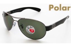 Ray-Ban Active Lifestyle Aviator Polarised (RB3509 004/9A 63mm) saules brilles